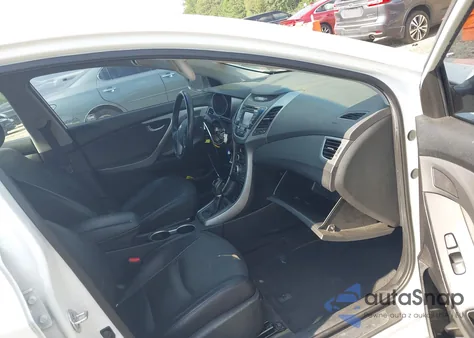 2014 Hyundai Elantra Limited из США, поврежденный, VIN 5NPDH4AE7EH497120